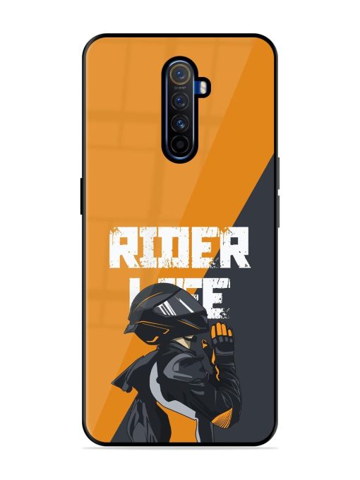 Ride Never Ends Glossy Soft Edge Case for Realme X2 Pro Chachhi