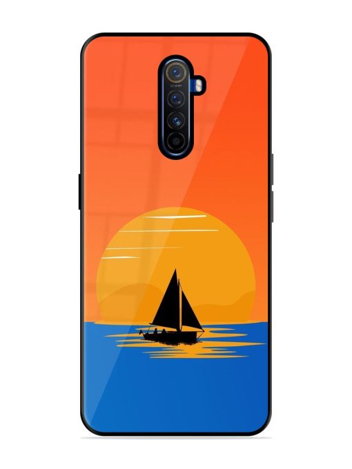 Sunset Sail Glossy Soft Edge Case for Realme X2 Pro Chachhi