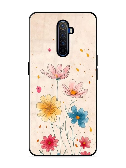 Delicate Bloom Glossy Soft Edge Case for Realme X2 Pro Chachhi