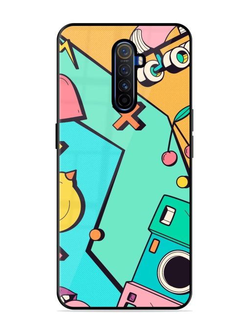 Retro Remix Glossy Soft Edge Case for Realme X2 Pro Chachhi