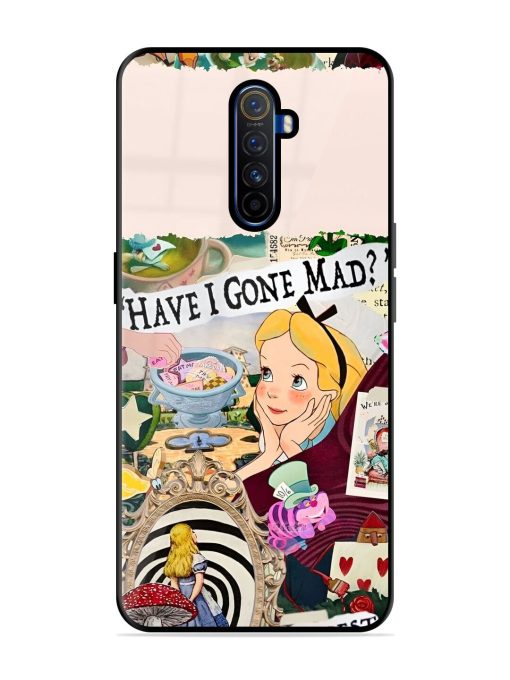 Mad Hatter'S Collage Glossy Soft Edge Case for Realme X2 Pro Chachhi