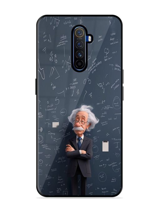 Albert Einstein Glossy Soft Edge Case for Realme X2 Pro Chachhi