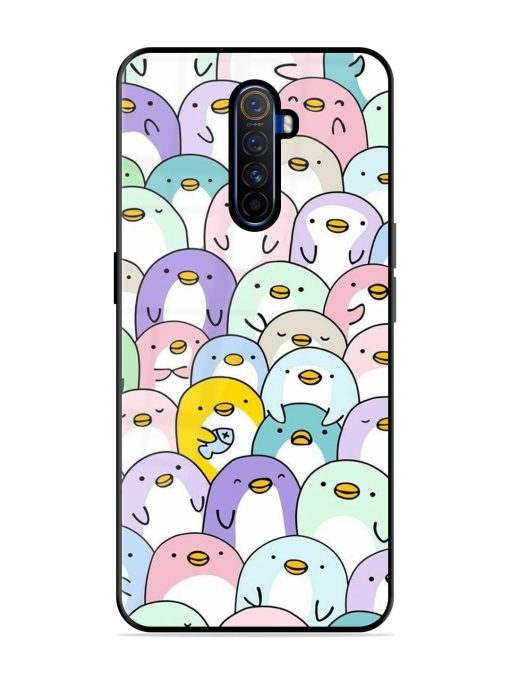 Penguin Party Glossy Soft Edge Case for Realme X2 Pro Chachhi