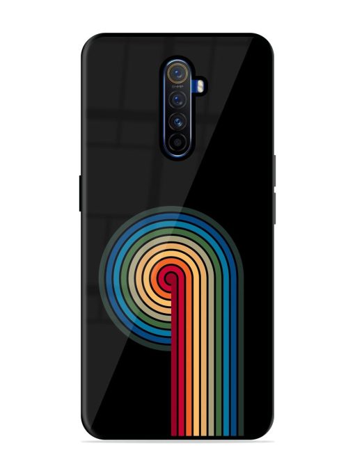 Rainbow Ripple Glossy Soft Edge Case for Realme X2 Pro Chachhi