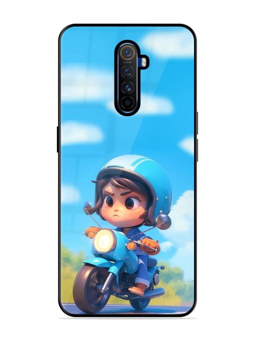 Little Rider Glossy Soft Edge Case for Realme X2 Pro Chachhi