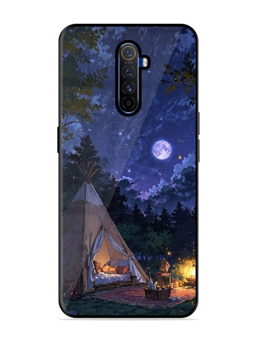 Moonlight Camping Glossy Soft Edge Case for Realme X2 Pro Chachhi