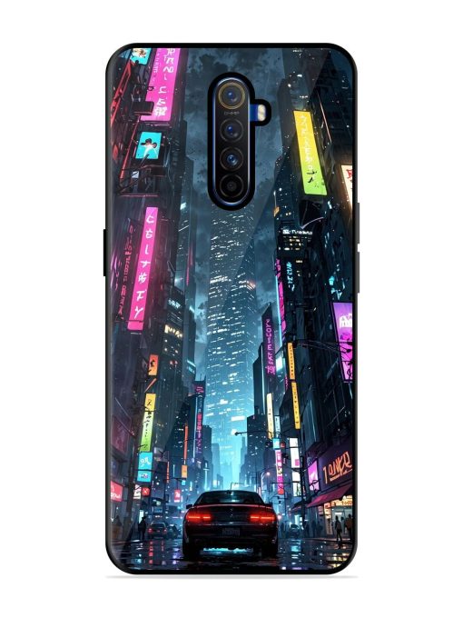 Neon Nightscape Glossy Soft Edge Case for Realme X2 Pro Chachhi