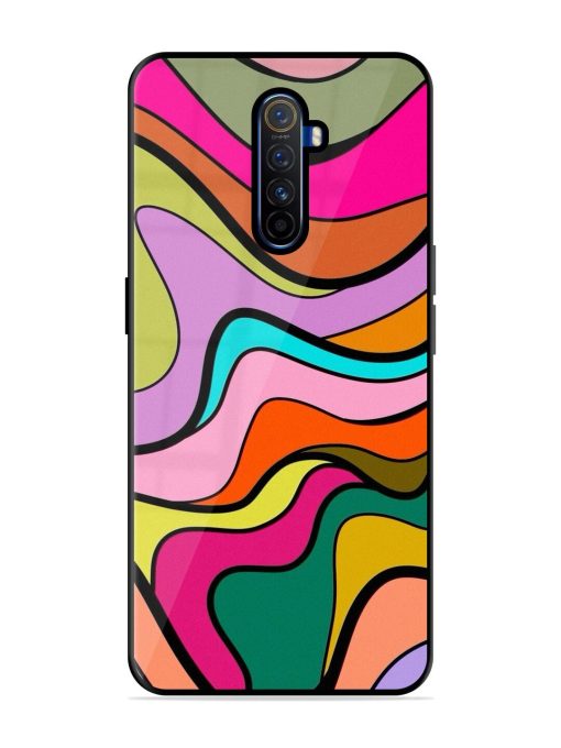 Wavy Wonder Glossy Soft Edge Case for Realme X2 Pro Chachhi