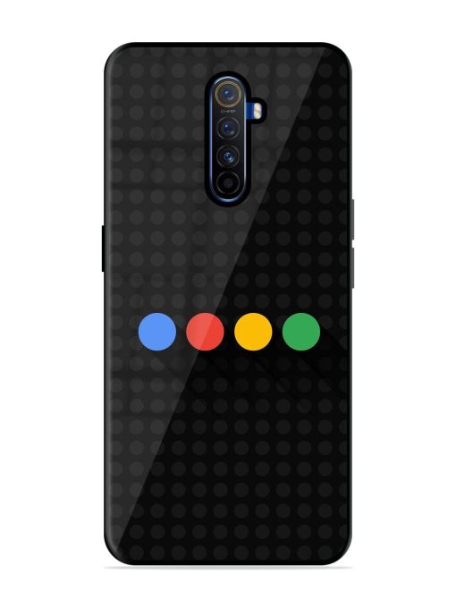 Google Dots Glossy Soft Edge Case for Realme X2 Pro Chachhi