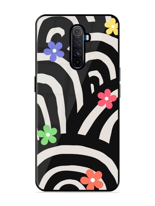 Rainbow Arcs Glossy Soft Edge Case for Realme X2 Pro Chachhi