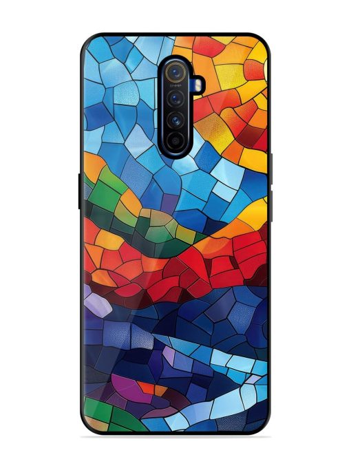 Mosaic Sunset Glossy Soft Edge Case for Realme X2 Pro Chachhi