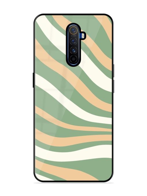 Wavy Pastel Paradise Glossy Soft Edge Case for Realme X2 Pro Chachhi