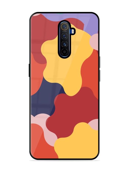 Gooey Color Chaos Glossy Soft Edge Case for Realme X2 Pro Chachhi