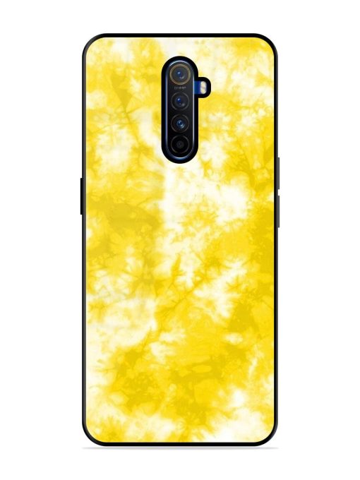 Golden Tie-Dye Twirl Glossy Soft Edge Case for Realme X2 Pro Chachhi