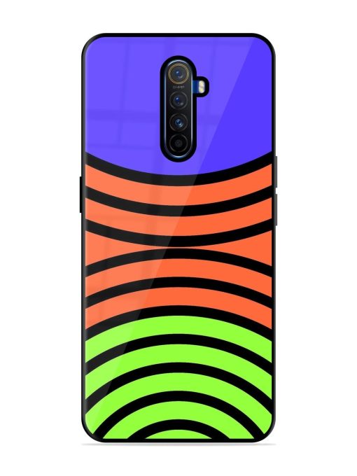 Psychedelic Stripe Symphony Glossy Soft Edge Case for Realme X2 Pro Chachhi