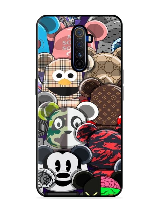 Streetwear Bearbrick Extravaganza Glossy Soft Edge Case for Realme X2 Pro Chachhi