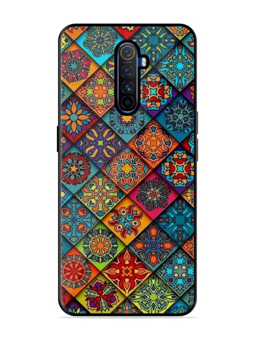 Patchwork Mandala Mosaic Glossy Soft Edge Case for Realme X2 Pro Chachhi