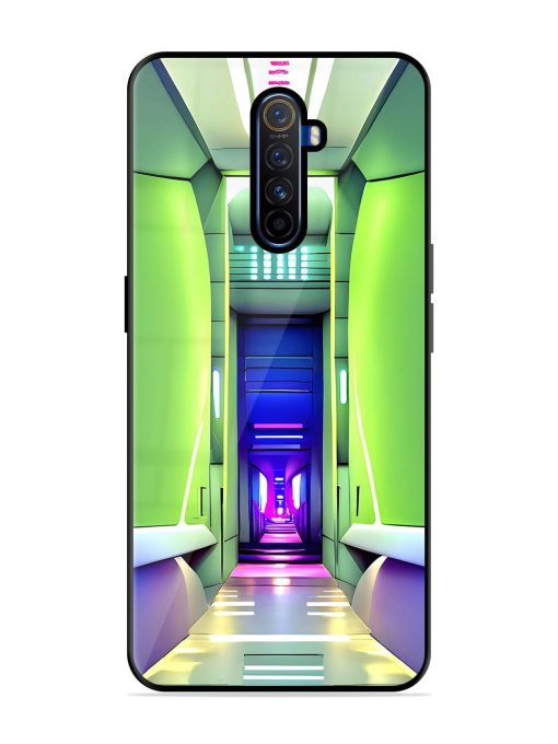 Neon Corridor Glossy Soft Edge Case for Realme X2 Pro Chachhi