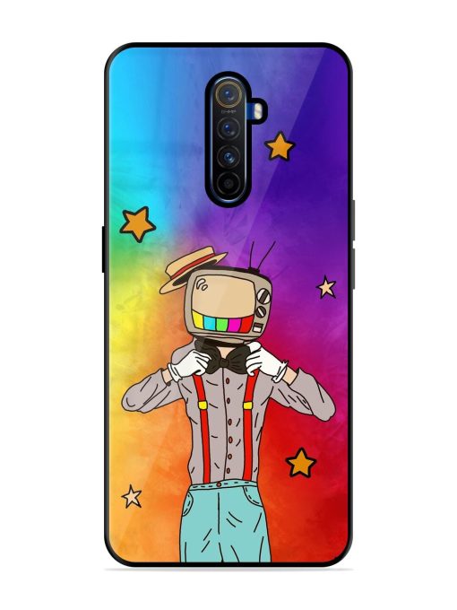 Tv Personality Glossy Soft Edge Case for Realme X2 Pro Chachhi