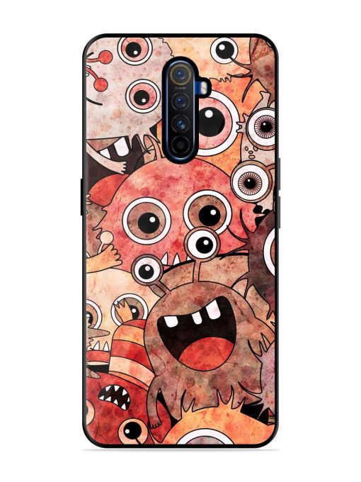 Monster Mash Glossy Soft Edge Case for Realme X2 Pro Chachhi