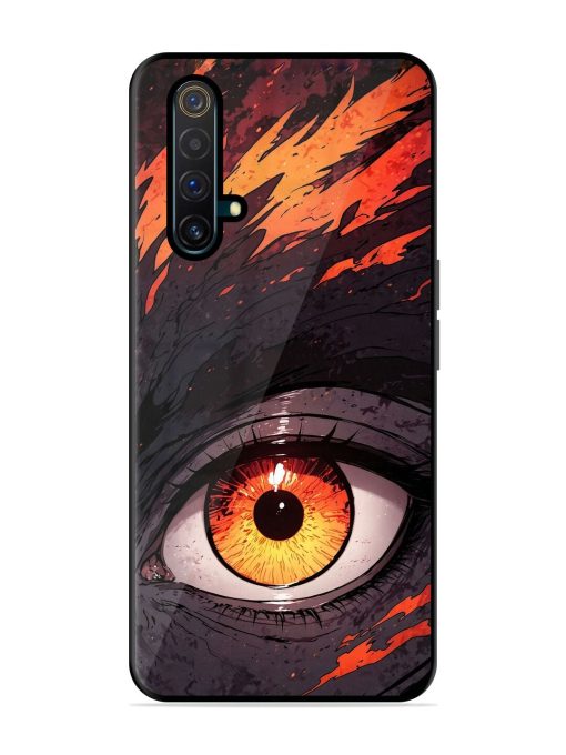 Inferno Gaze Glossy Soft Edge Case for Realme X3 Chachhi