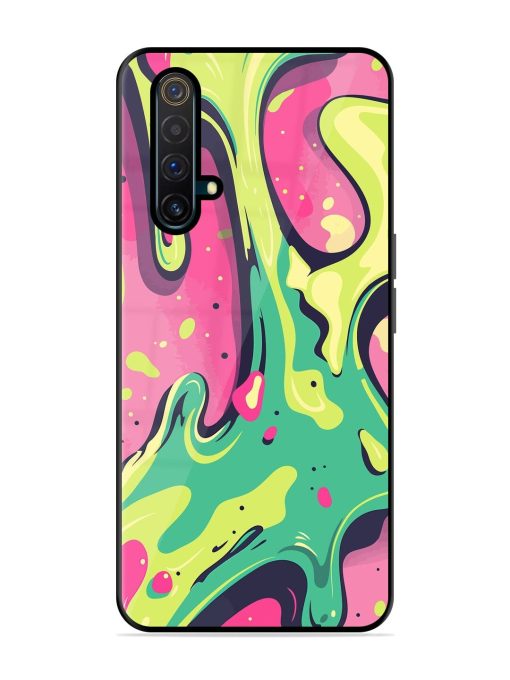 Gooey Grooves Glossy Soft Edge Case for Realme X3 Chachhi