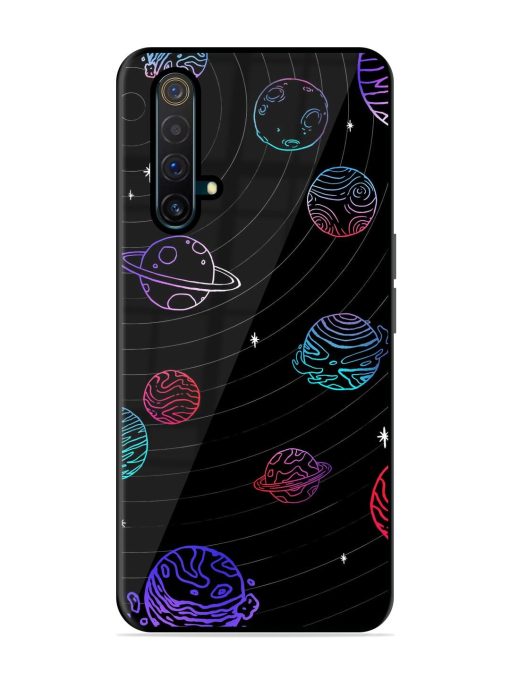 Cosmic Ballet Glossy Soft Edge Case for Realme X3 Chachhi