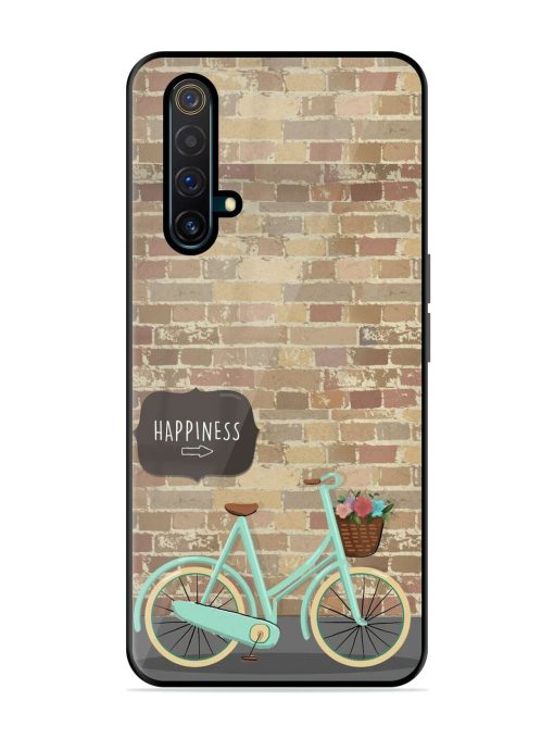 Pedaling Towards Happiness Glossy Soft Edge Case for Realme X3 Chachhi