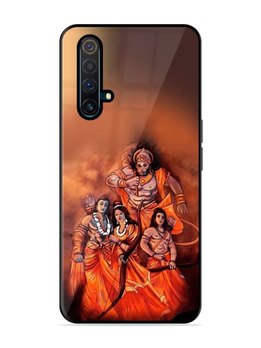 Sita Ram Glossy Soft Edge Case for Realme X3 Chachhi