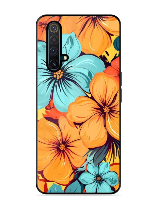 Tropical Bloom Glossy Soft Edge Case for Realme X3 Chachhi