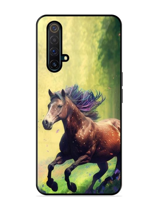 Enchanted Gallop Glossy Soft Edge Case for Realme X3 Chachhi