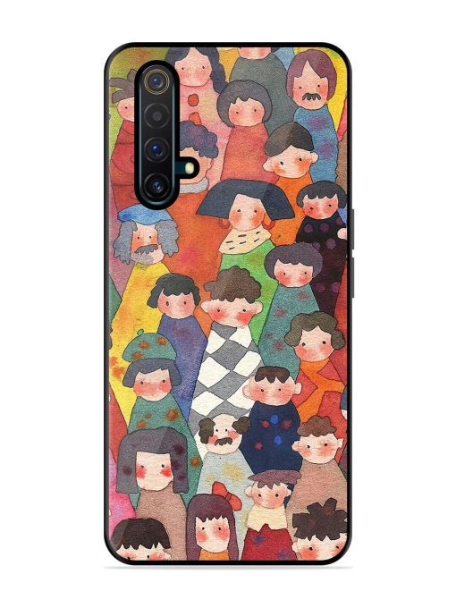 Blooming Arcs Glossy Soft Edge Case for Realme X3 Chachhi