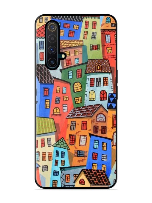 Rainbow House Glossy Soft Edge Case for Realme X3 Chachhi