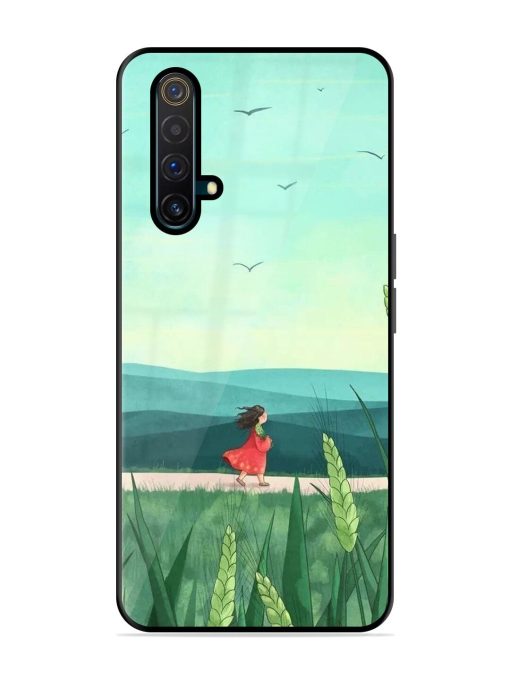 Solitude'S Serenity Glossy Soft Edge Case for Realme X3 Chachhi