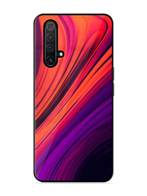 Crimson Curls Glossy Soft Edge Case for Realme X3 Chachhi