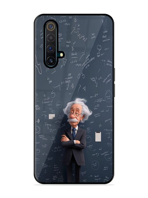 Albert Einstein Glossy Soft Edge Case for Realme X3 Chachhi