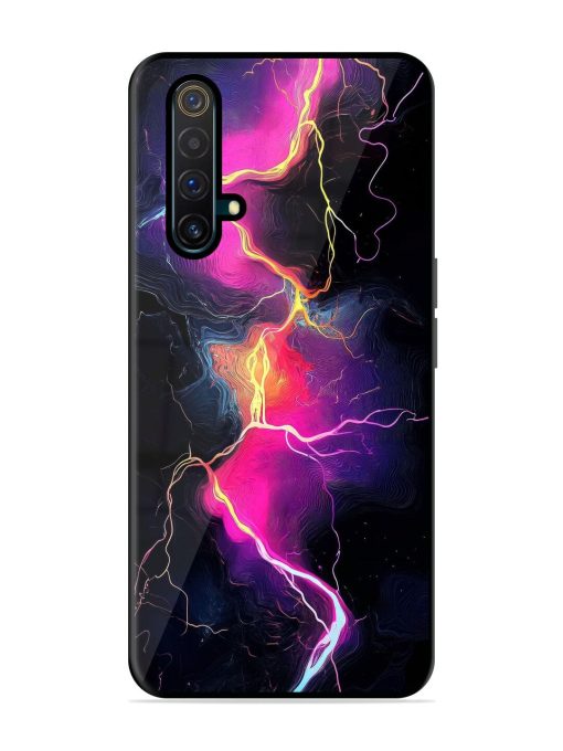 Electric Dreams Glossy Soft Edge Case for Realme X3 Chachhi