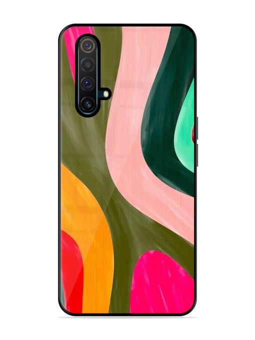 Wavy Wonder Glossy Soft Edge Case for Realme X3 Chachhi