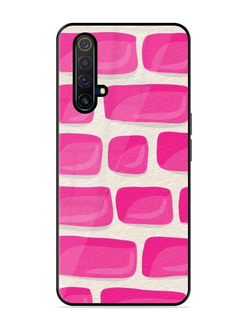 Pink Brick Wall Glossy Soft Edge Case for Realme X3 Chachhi