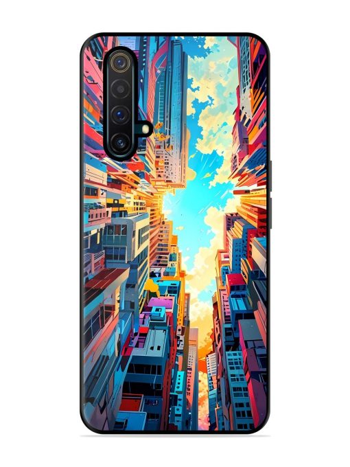 Skyward City Glossy Soft Edge Case for Realme X3 Chachhi