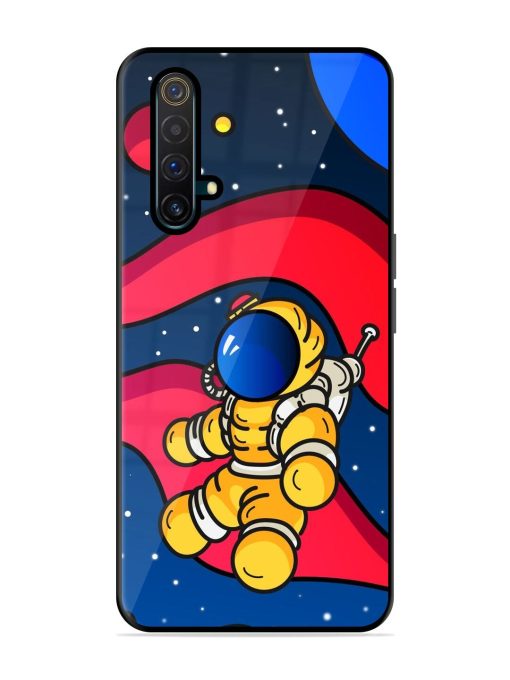 Cosmic Cruiser Glossy Soft Edge Case for Realme X3 Chachhi