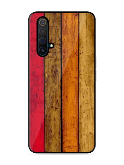 Colorful Woodgrain Glossy Soft Edge Case for Realme X3 Chachhi