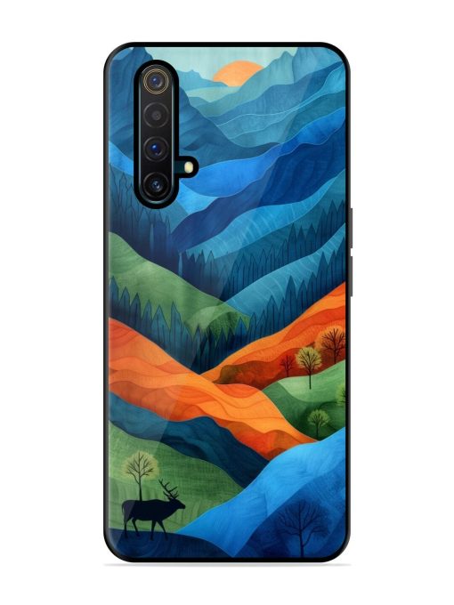 Layers Of The Land Glossy Soft Edge Case for Realme X3 Chachhi