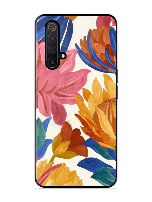 Blooming Tapestry Glossy Soft Edge Case for Realme X3 Chachhi