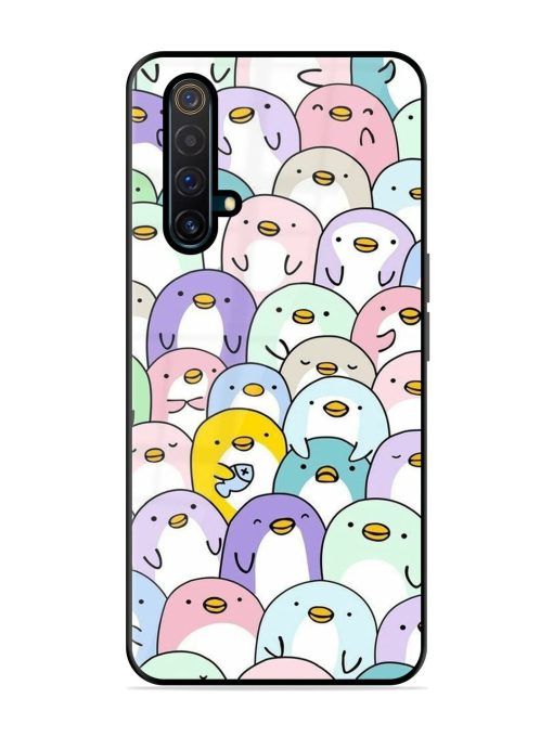 Penguin Party Glossy Soft Edge Case for Realme X3 Chachhi