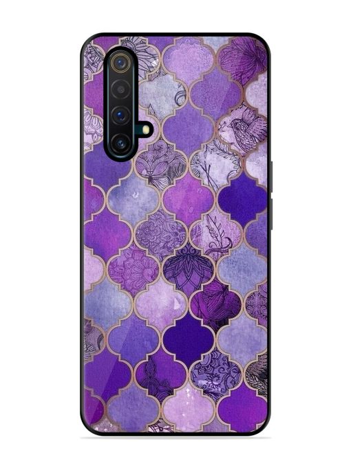 Purple Mosaic Magic Glossy Soft Edge Case for Realme X3 Chachhi