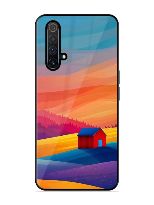 Sunset Solitude Glossy Soft Edge Case for Realme X3 Chachhi