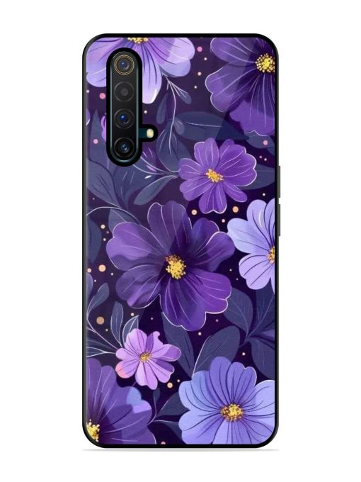 Purple Paradise Glossy Soft Edge Case for Realme X3 Chachhi