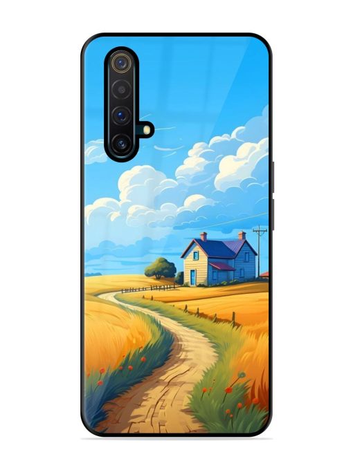 Countryside Cottage Glossy Soft Edge Case for Realme X3 Chachhi