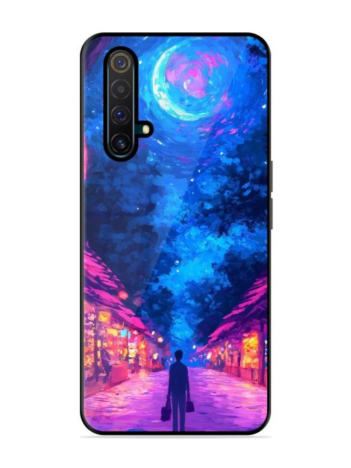 Neon Nightscape Glossy Soft Edge Case for Realme X3 Chachhi